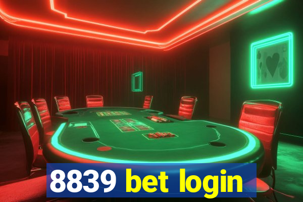 8839 bet login